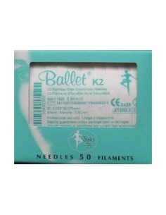 Ago per elettrodepilazione K2 G Oro 24 ct Ballet